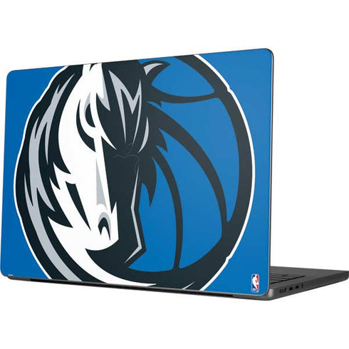 NBA Dallas Mavericks Large Logo Apple MacBook Pro 14-inch Skin