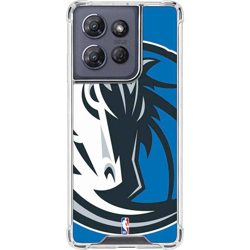 NBA Dallas Mavericks Large Logo Moto G Play 5G (2025) Clear Case
