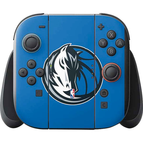 NBA Dallas Mavericks Large Logo Nintendo Switch 2 (2025) with Joy-Con Skin