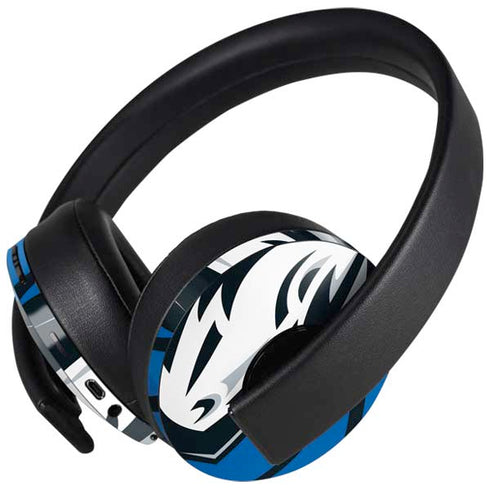 NBA Dallas Mavericks Large Logo PlayStation 4 Gold Wireless Headset Skin