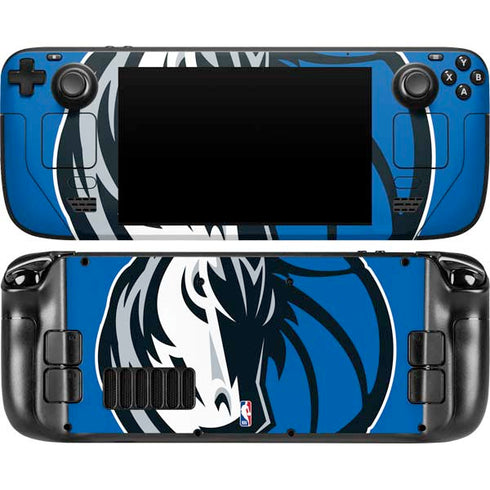 NBA Dallas Mavericks Large Logo Steam Deck Handheld Gaming Computer Skin