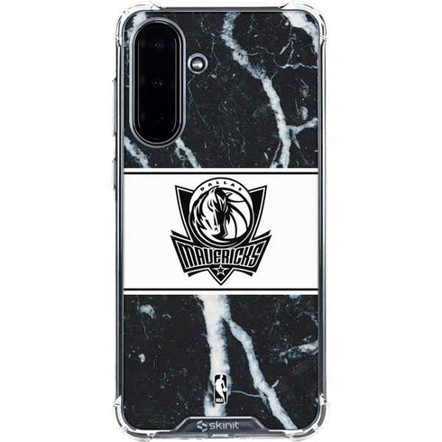NBA Dallas Mavericks Marble Galaxy A36 5G Clear Case