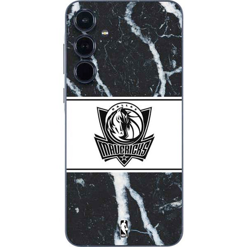 NBA Dallas Mavericks Marble Galaxy A55 5G Skin