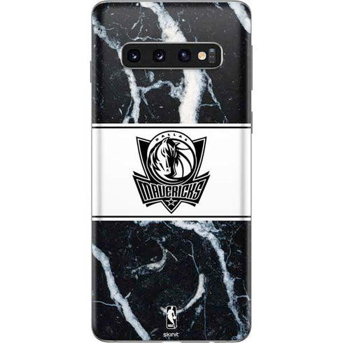 NBA Dallas Mavericks Marble Galaxy S10 Skin
