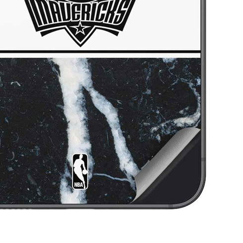 NBA Dallas Mavericks Marble Galaxy S25 Plus Skin