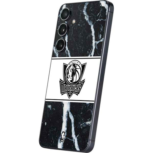 NBA Dallas Mavericks Marble Galaxy S25 Skin