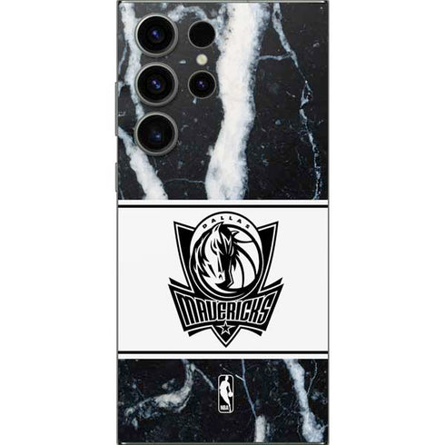 NBA Dallas Mavericks Marble Galaxy S25 Ultra Skin