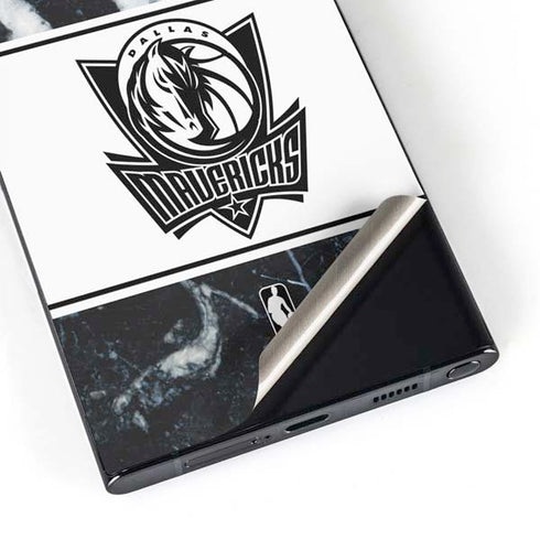 NBA Dallas Mavericks Marble Galaxy S25 Ultra Skin