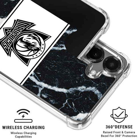 NBA Dallas Mavericks Marble Galaxy S26 Clear Case