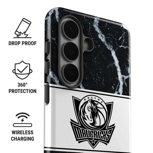 NBA Dallas Mavericks Marble Galaxy S26 Impact Case