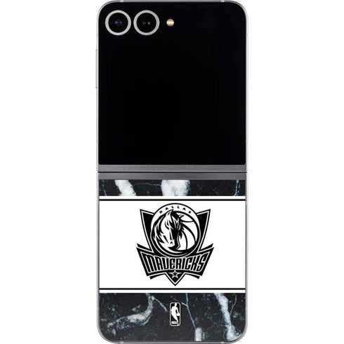 NBA Dallas Mavericks Marble Galaxy Z Flip6 Skin