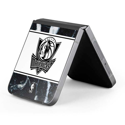 NBA Dallas Mavericks Marble Galaxy Z Flip6 Skin