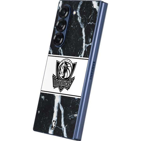 NBA Dallas Mavericks Marble Galaxy Z Fold6 Skin