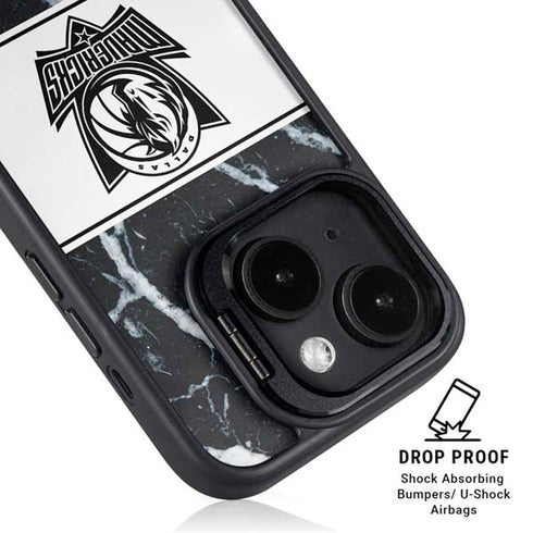 NBA Dallas Mavericks Marble iPhone 13 Kickstand Case