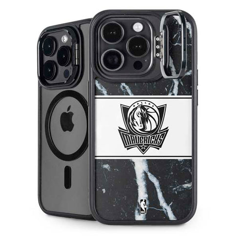 NBA Dallas Mavericks Marble iPhone 15 Pro Max Kickstand Case