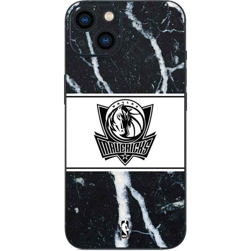 NBA Dallas Mavericks Marble iPhone 15 Skin
