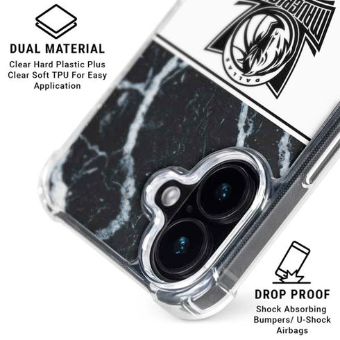 NBA Dallas Mavericks Marble iPhone 16 MagSafe Case