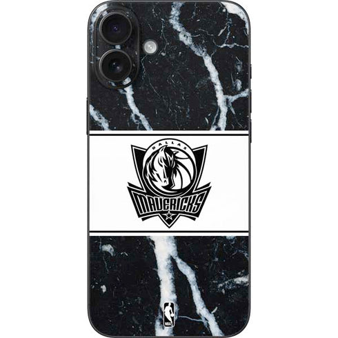 NBA Dallas Mavericks Marble iPhone 16 Plus Skin