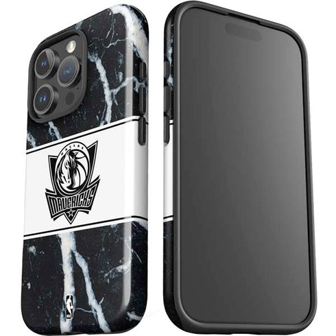NBA Dallas Mavericks Marble iPhone 16 Pro Impact Case