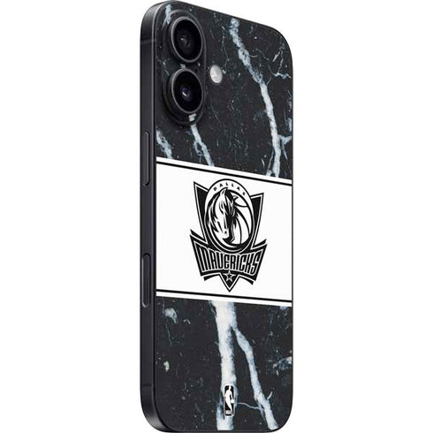 NBA Dallas Mavericks Marble iPhone 16 Skin