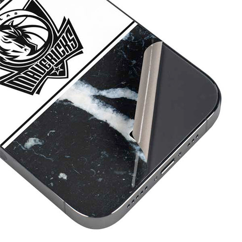 NBA Dallas Mavericks Marble iPhone 16e Skin