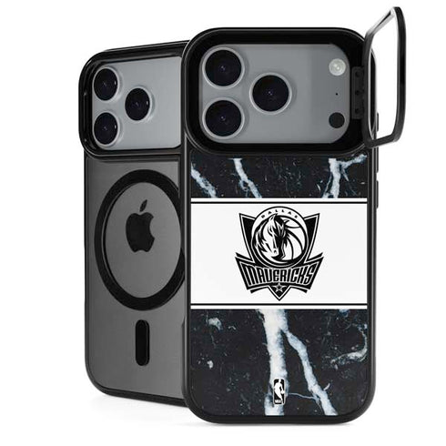 NBA Dallas Mavericks Marble iPhone 18 Pro Kickstand Case