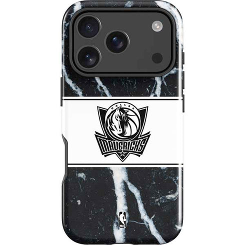 NBA Dallas Mavericks Marble iPhone 18 Pro Max Impact Case