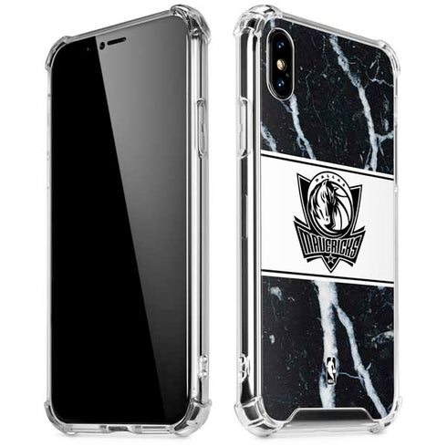 NBA Dallas Mavericks Marble iPhone X/XS Clear Case