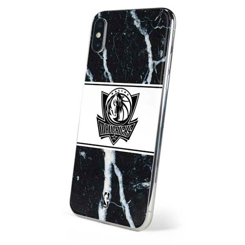 NBA Dallas Mavericks Marble iPhone XS Skin