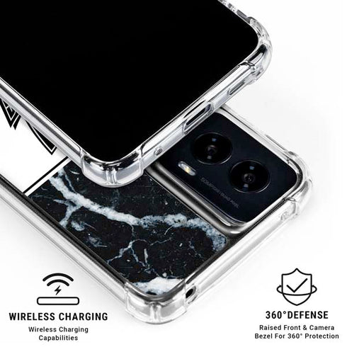 NBA Dallas Mavericks Marble Moto G Power 5G (2024) Clear Case