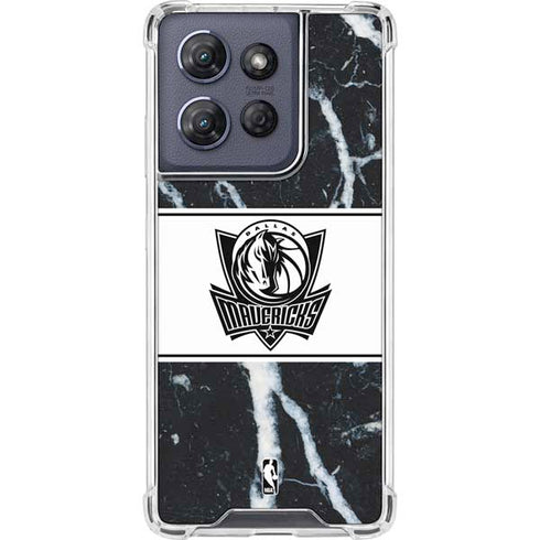 NBA Dallas Mavericks Marble Moto G Stylus 5G (2025) Clear Case