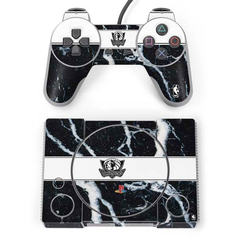 NBA Dallas Mavericks Marble PlayStation Classic Bundle Skin