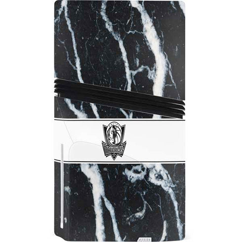 NBA Dallas Mavericks Marble PS5 Pro Disk Console Skin