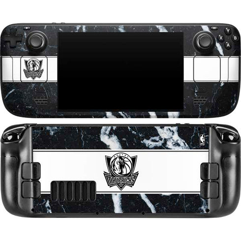 NBA Dallas Mavericks Marble Steam Deck Handheld Gaming Computer OLED Skin