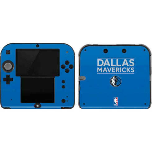 NBA Dallas Mavericks Standard - Light Blue Nintendo Skins