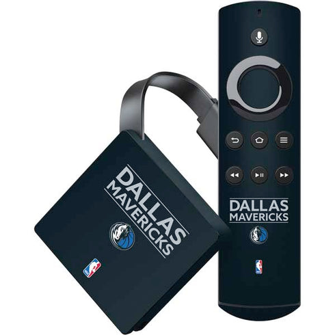 NBA Dallas Mavericks Standard - Blue Amazon Fire TV Skin