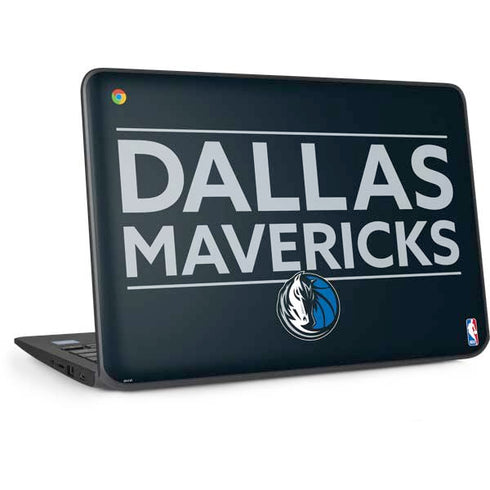 NBA Dallas Mavericks Standard - Blue HP Chromebook Skin