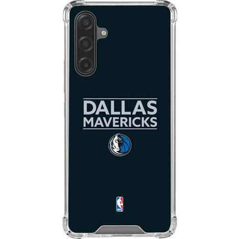 NBA Dallas Mavericks Standard - Blue Galaxy A17 Clear Case