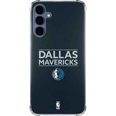 NBA Dallas Mavericks Standard - Blue Galaxy A55 5G Clear Case