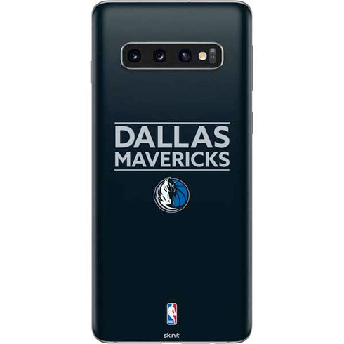NBA Dallas Mavericks Standard - Blue Galaxy S10 Skin