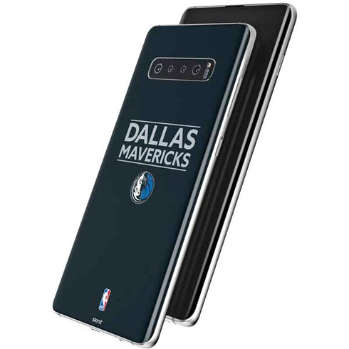 NBA Dallas Mavericks Standard - Blue Galaxy S10 Skin