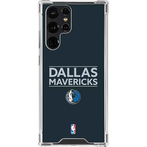 NBA Dallas Mavericks Standard - Blue Galaxy S23 Ultra Clear Case