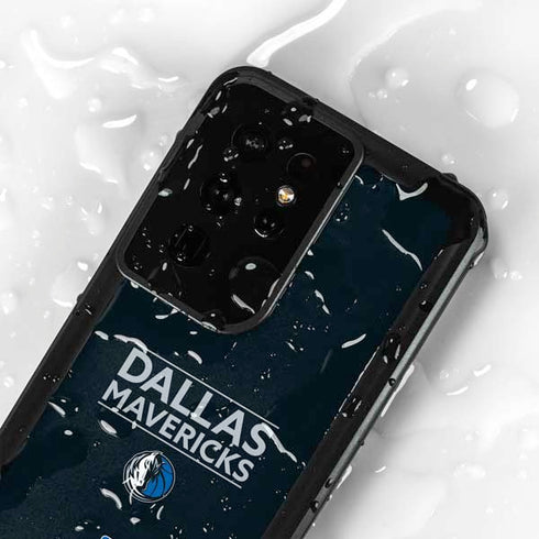 NBA Dallas Mavericks Standard - Blue Galaxy S24 Ultra Waterproof Case