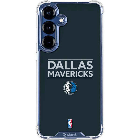 NBA Dallas Mavericks Standard - Blue Galaxy S25 Clear Case