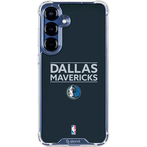 NBA Dallas Mavericks Standard - Blue Galaxy S25 Plus Clear Case
