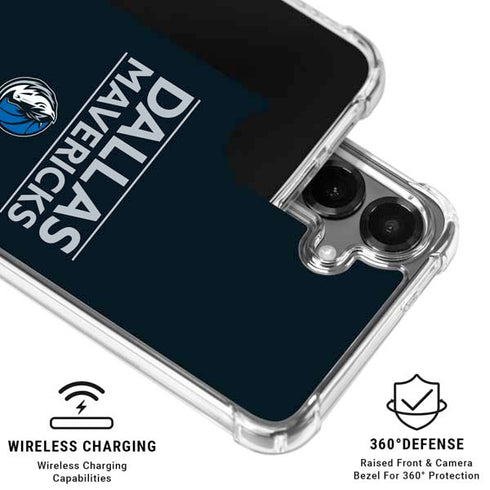 NBA Dallas Mavericks Standard - Blue Galaxy S26 Plus Clear Case