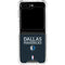 NBA Dallas Mavericks Standard - Blue Galaxy Z Flip6 Clear Case