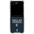 NBA Dallas Mavericks Standard - Blue Galaxy Z Flip6 Clear Case