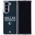 NBA Dallas Mavericks Standard - Blue Galaxy Z Fold5 5G Clear Case