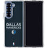 NBA Dallas Mavericks Standard - Blue Galaxy Z Fold6 Clear Case